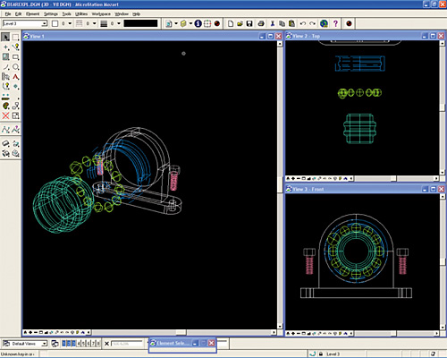 3D model within the original CAD application