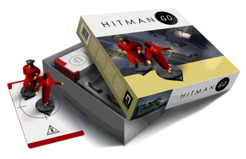 Opening a new level in Hitman Go (Square Enix)