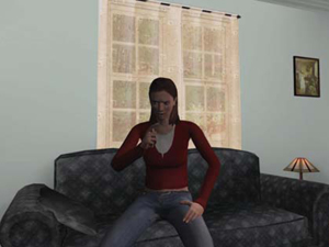 Adolescent Female Virtual Patient ("Justina")